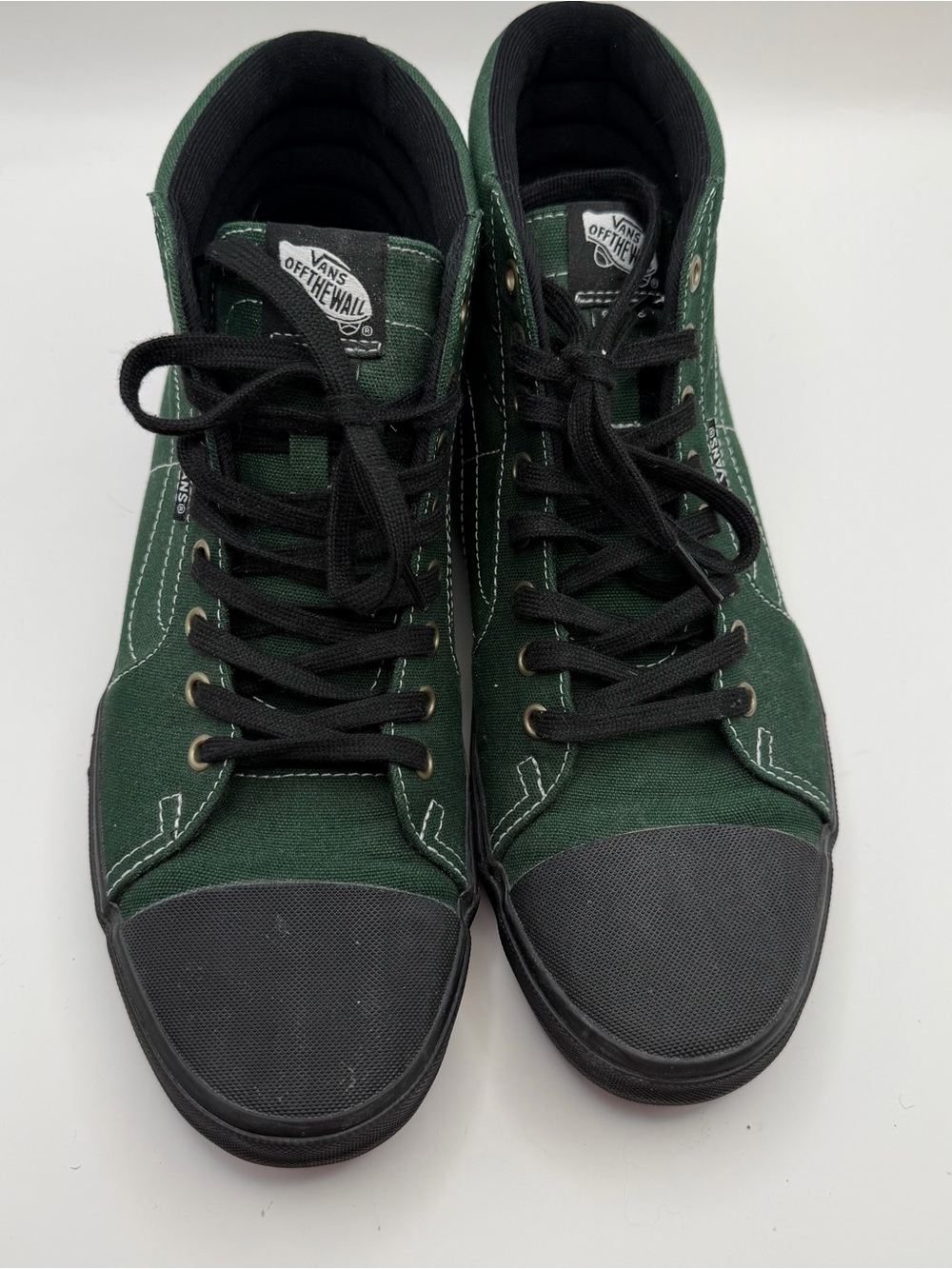 Vans x DAK PopCush BMX Sk8-Hi Green Black Men’s Size 10.5 Streetwear Grunge - Picture 2 of 10